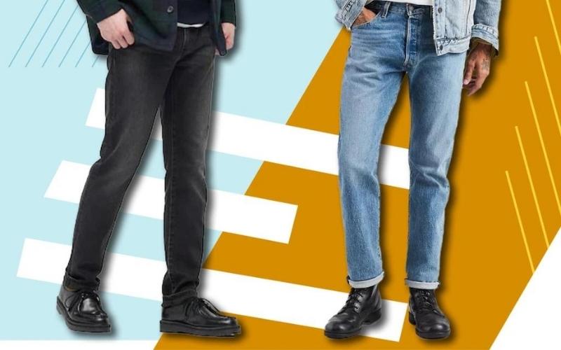 Quần jeans slim fit