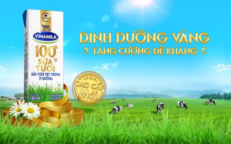 Sữa tươi tiệt trùng Vinamillk