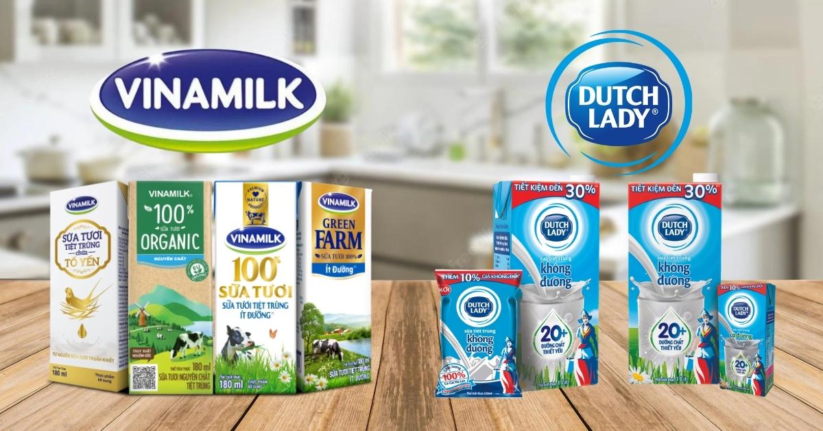 sữa tươi vinamilk hay cô gái hà lan