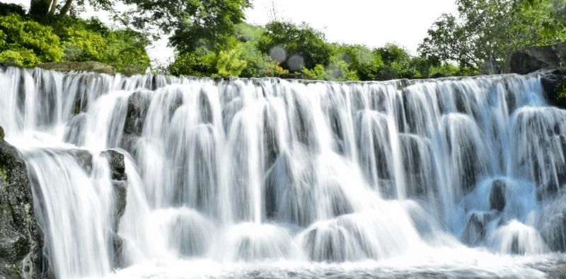 Thác Mơ - bức bích họa của tỉnh Quảng Ninh Thác Mơ - bức bích họa của tỉnh Quảng Ninh