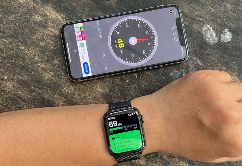 Từ Series 4 trở đi, Apple cho phép người dùng đo lường âm thanh và độ ồn Từ Series 4 trở đi, Apple cho phép người dùng đo lường âm thanh và độ ồn