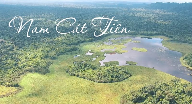 Vườn Quốc Gia Cát Tiên tuyệt đẹp qua hình ảnh flycam Vườn Quốc Gia Cát Tiên tuyệt đẹp qua hình ảnh flycam