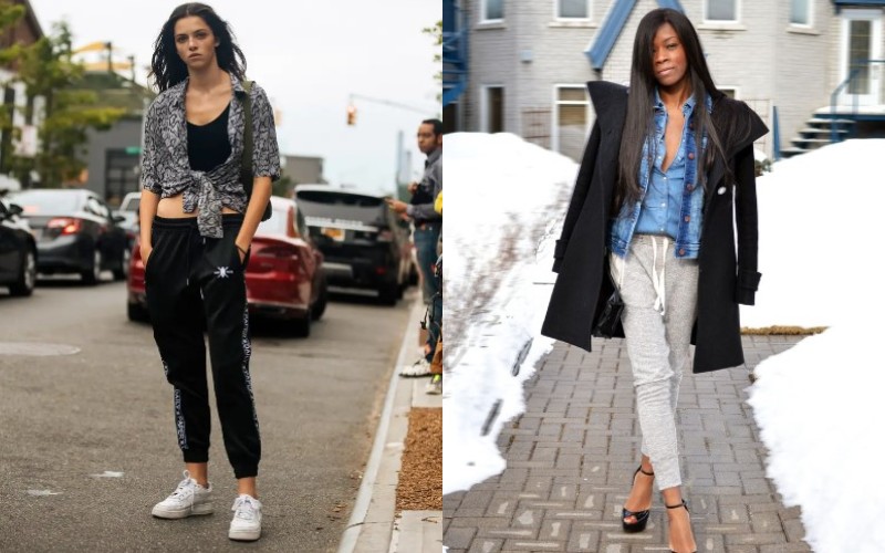 Áo sơ mi cùng quần Sweatpants - một sự biến tấu độc đáo Áo sơ mi cùng quần Sweatpants - một sự biến tấu độc đáo