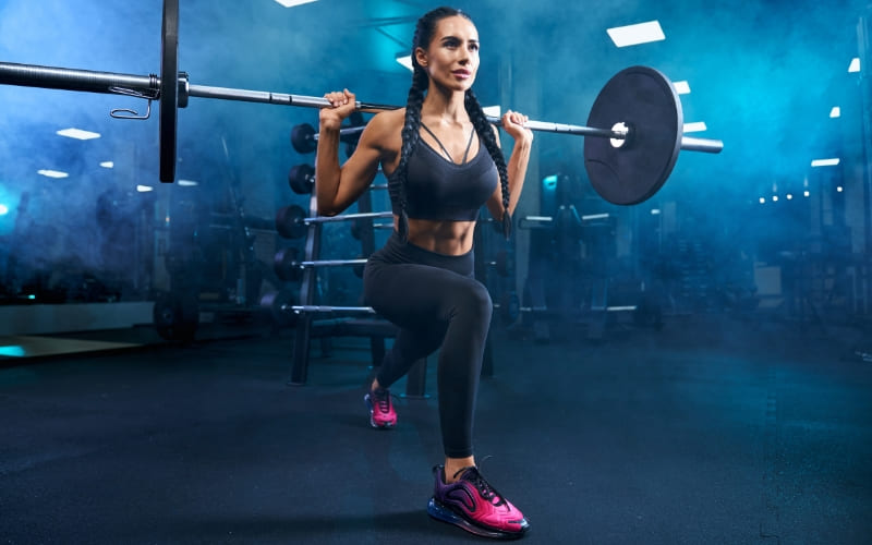 Barbell Lunge