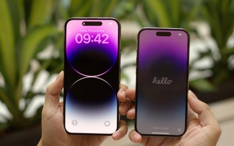 Tần số quét giảm xuống 1 Hz trên iPhone 14 Pro / Pro Max