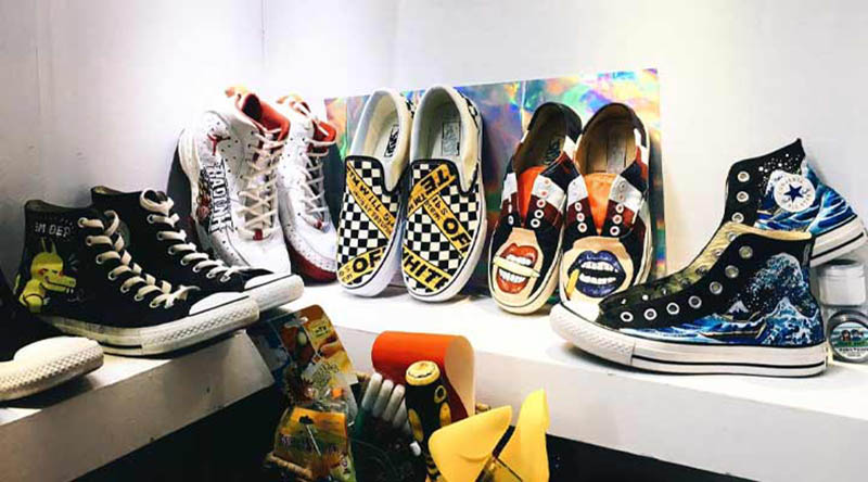 Lưu ý khi custom giày tại nhà