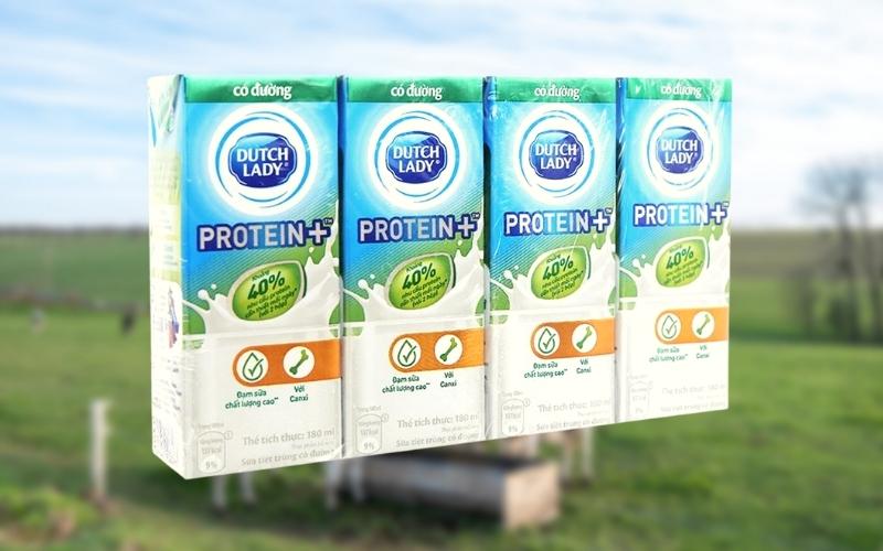Sữa tiệt trùng Dutch Lady Protein+