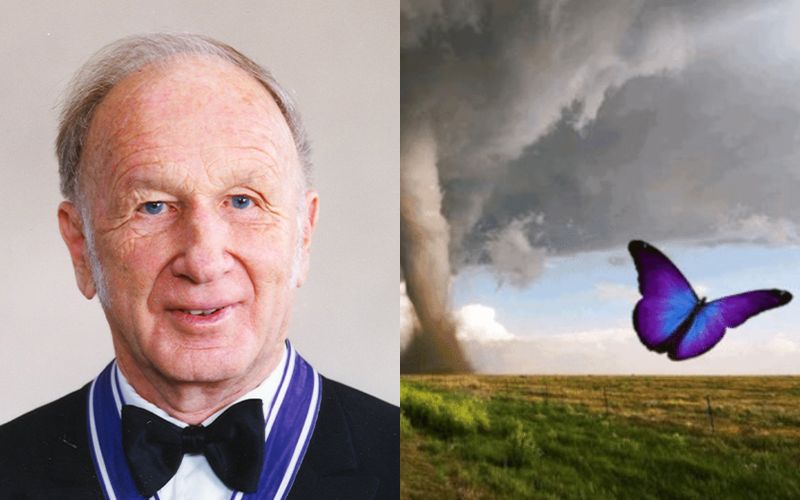 Lý thuyết hiệu ứng cánh bướm được phát hiện bởi giáo sư khí tượng Edward Lorenz