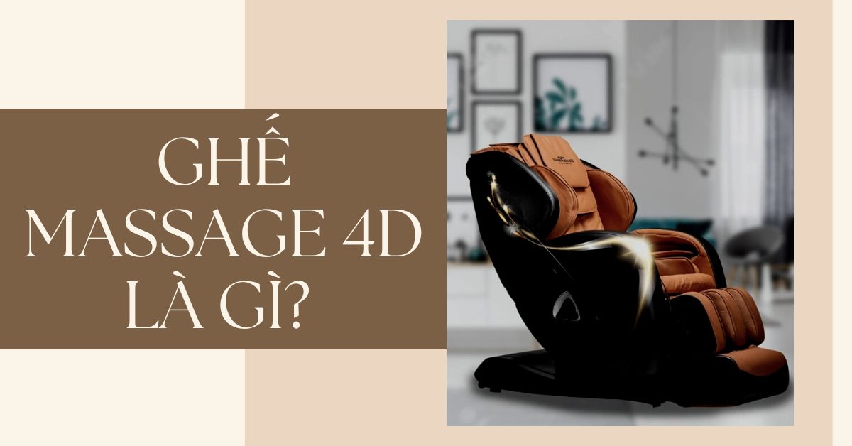 ghế massage 4d là gì