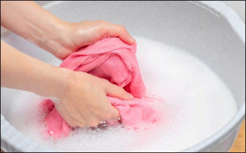 Giặt tay áo vải viscose