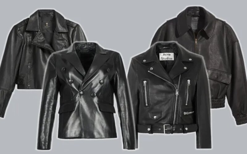 Leather jacket