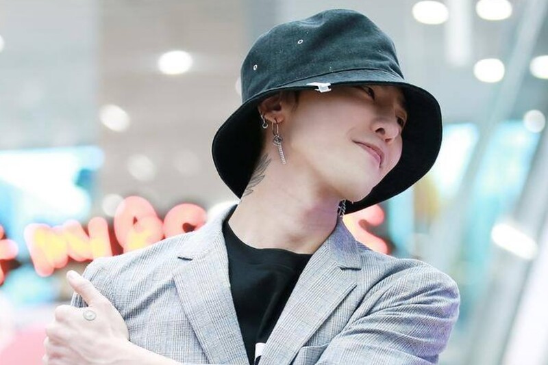 G - Dragon (Big Bang) và chiếc nón bucket