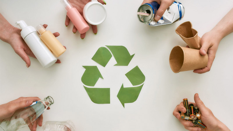Hạt nhựa eva có thể được tái chế lại và phân loại vào vật liệu Eco vô cùng thân thiện với môi trường