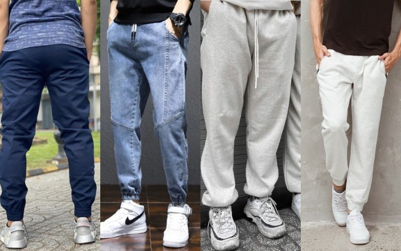 Quần Jogger được phân loại theo chất liệu Quần Jogger được phân loại theo chất liệu