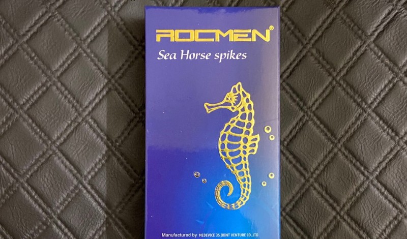 Bao cao su gai Rocmen Cá ngựa xanh