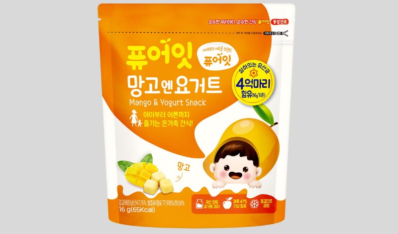 Sữa chua sấy Naebro là sản phẩm organic nên được làm từ những nguyên liệu tự nhiên