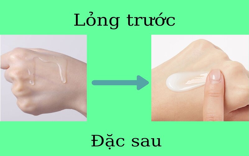 Lỏng trước đặc sau