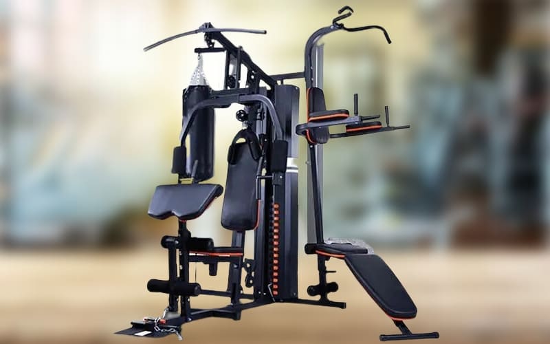Giàn tạ đa năng đầy đủ các chức năng có giá thị trường khoảng hơn 30 triệu đồng.