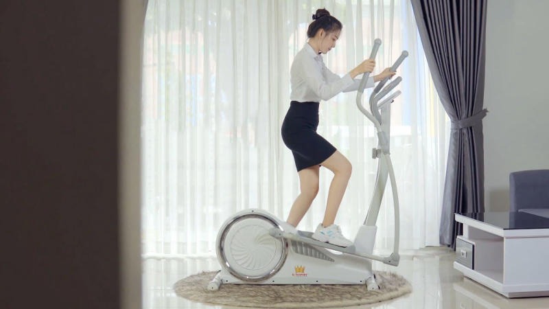 Xe đạp tập thể dục không có yên