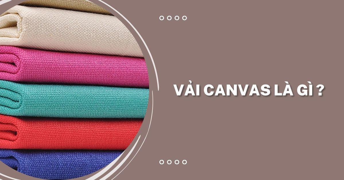 vải canvas là gì