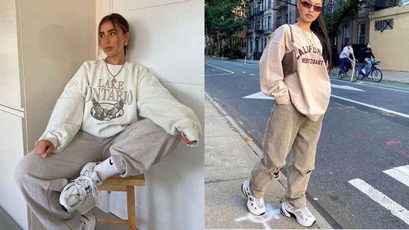 Chunky sneaker có thể phối theo phong cách tối giản