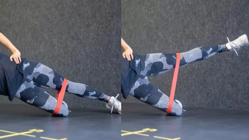 Modified Side Plank Leg Lifts