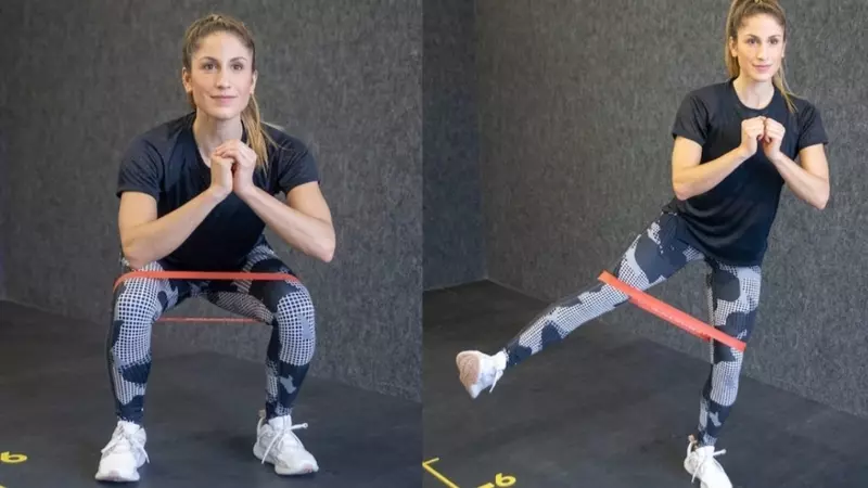 Squat with Side Raise