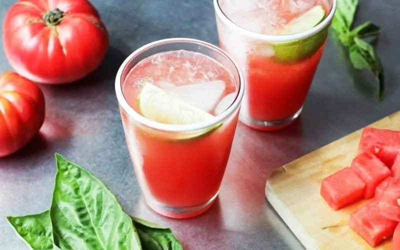 Nước ép dưa hấu cà chua