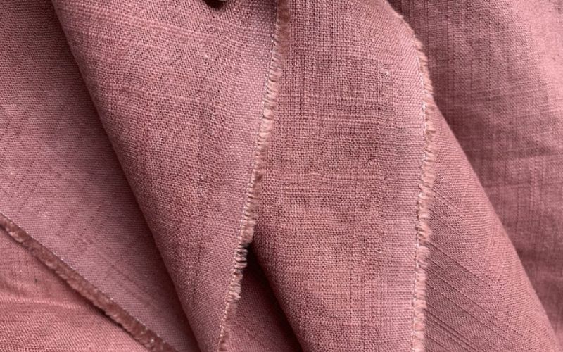 Vải linen xước
