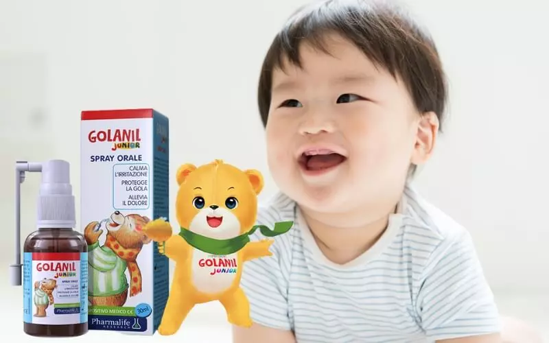 Xịt họng Golani