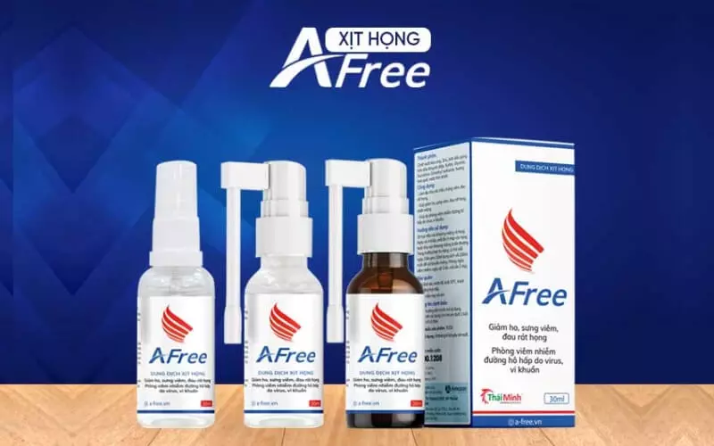 Xịt họng Afree