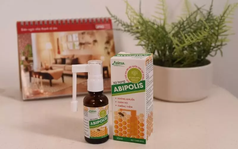 Xịt họng Abipolis