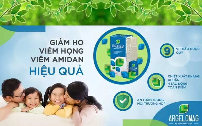 Xịt họng Argelomag
