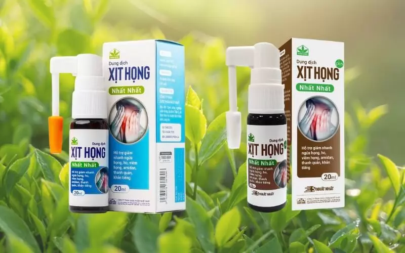 Xịt họng Nhất Nhất