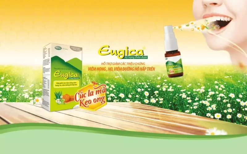 Xịt họng Eugica