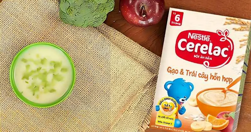 Nestle Cerelac Gạo và Trái cây