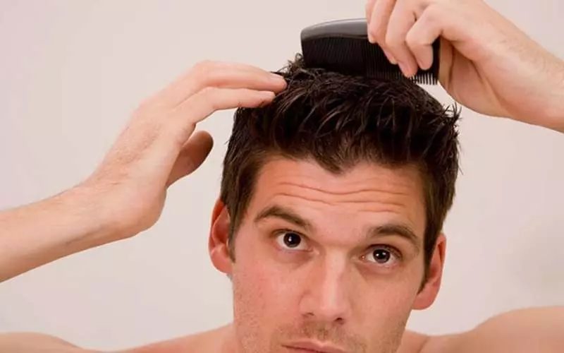 Dùng tay vuốt tạo độ phồng