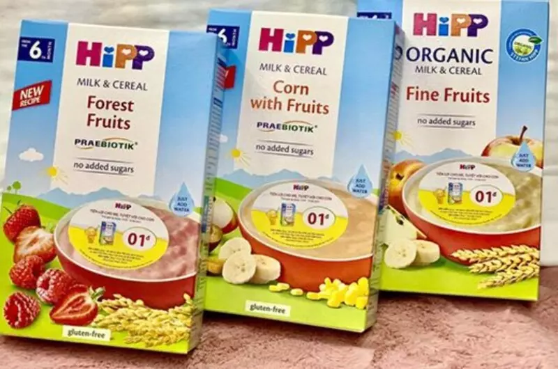 Ưu điểm nổi bật của bột ăn dặm HiPP
