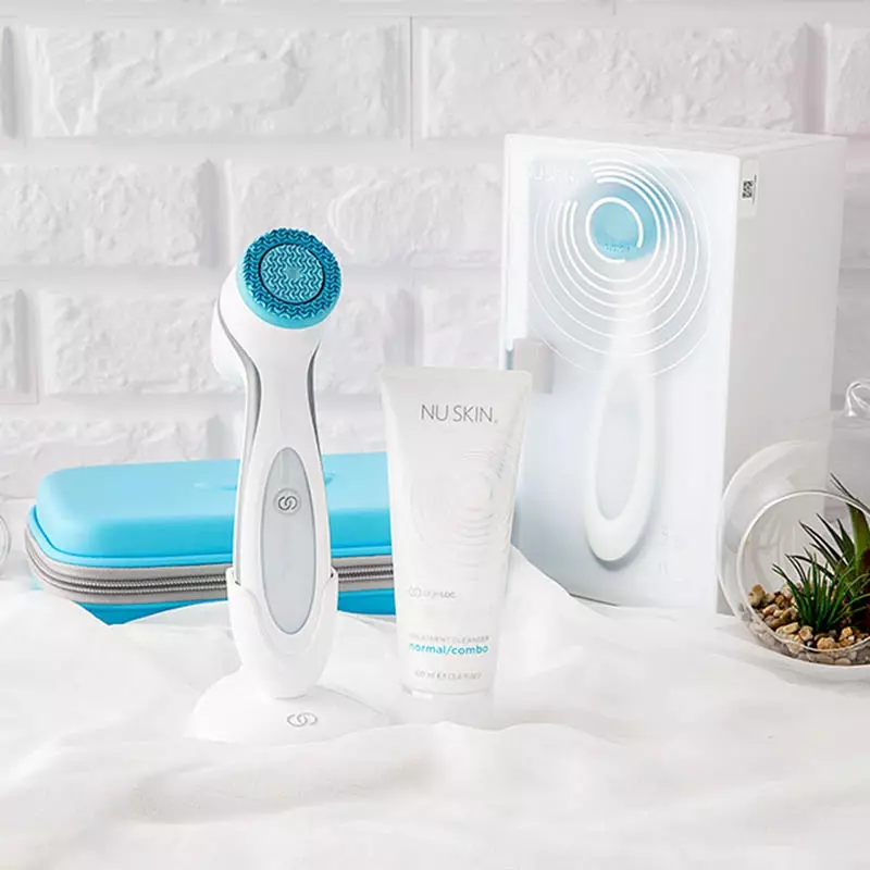 Máy rửa mặt xoay tròn, đầu chổi lông