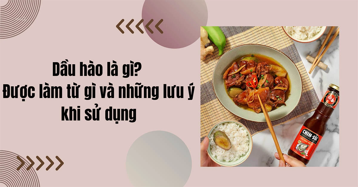 dầu hào là gì