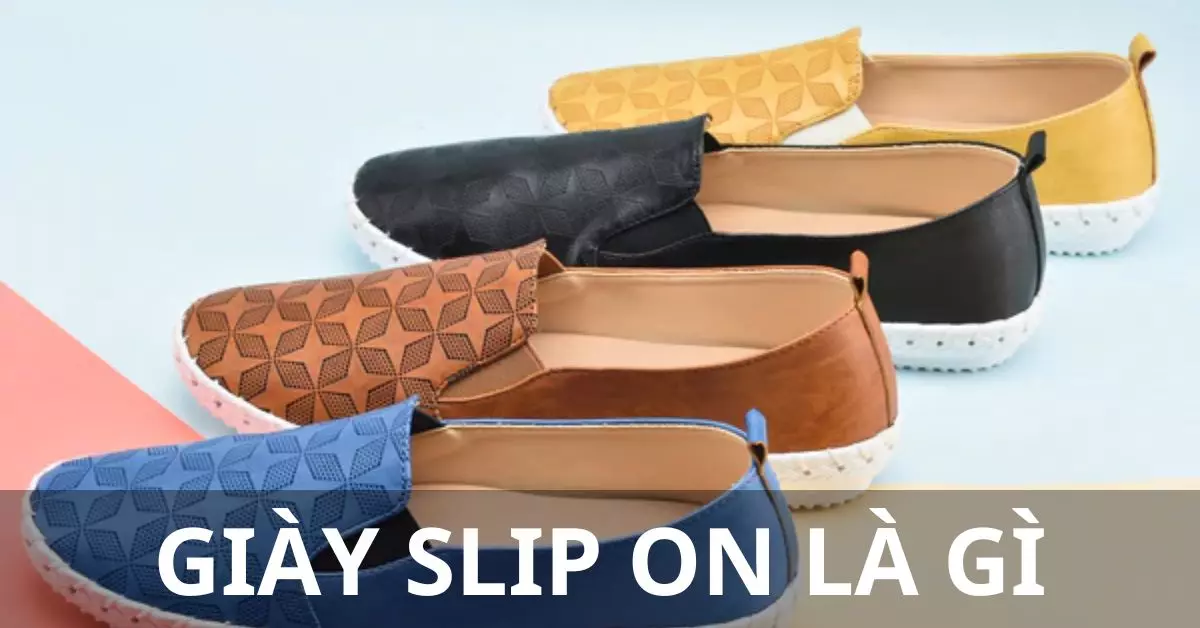 giày slip on là gì