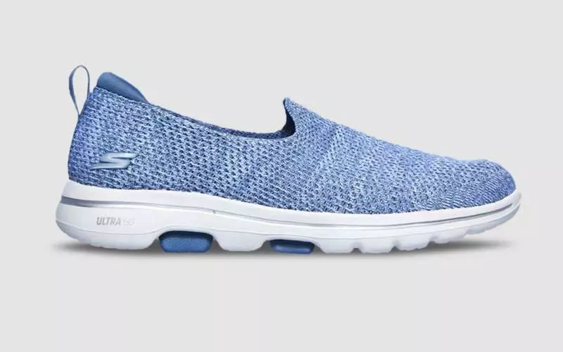 Giày Tập Luyện Nữ Skechers Go Walk 124162-BLU