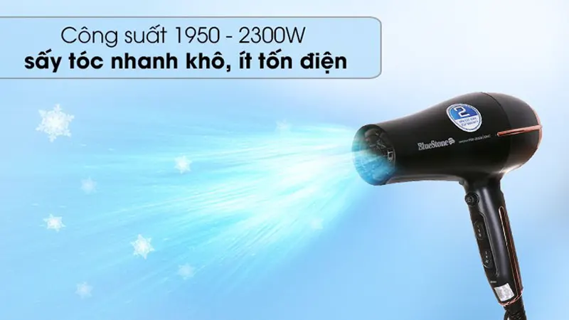 Máy sấy tóc 1750-2100W Bluestone HDB-1846