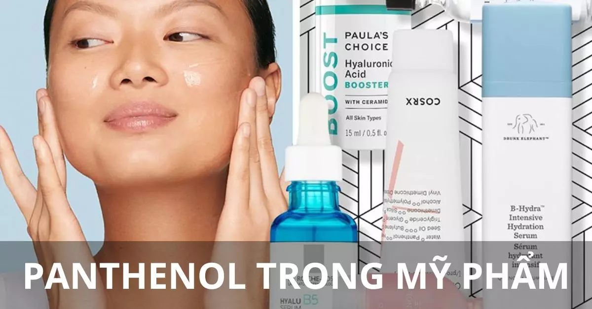 panthenol trong mỹ phẩm