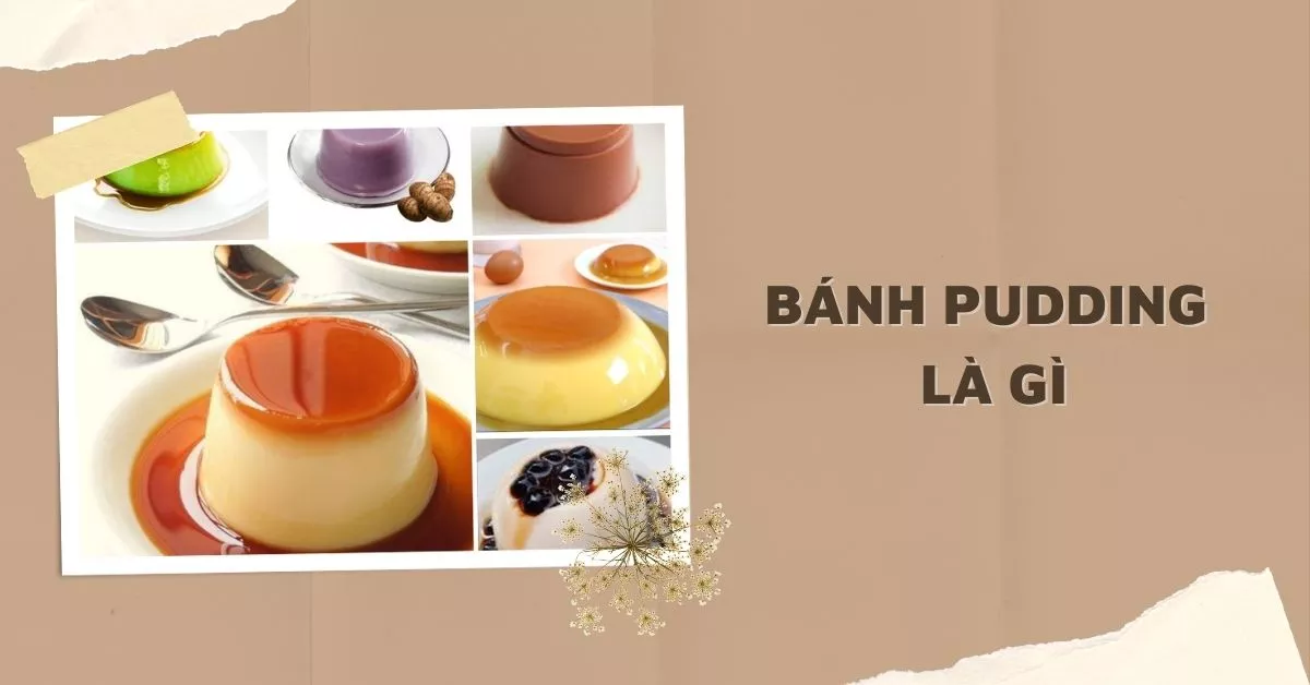 bánh pudding là gì
