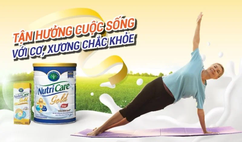 Sữa bột cho người lớn Nutricare Gold