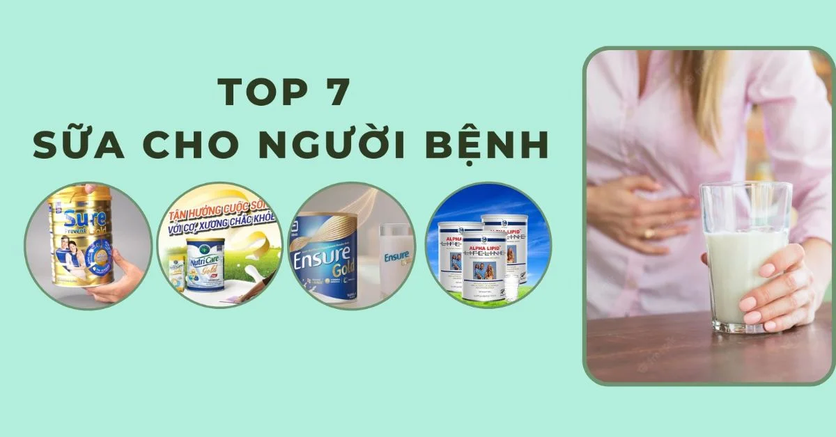 sữa cho người bệnh