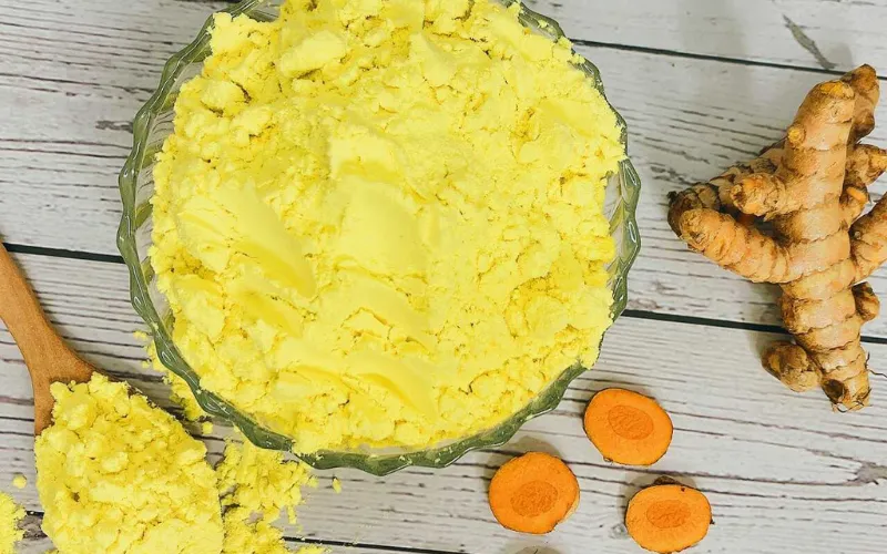 Cách chế biến tinh bột nghệ