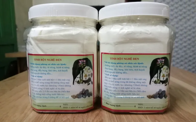 Tinh bột nghệ đen