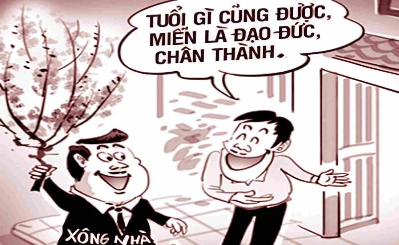 Có tự mình xông đất nhà mình được không?